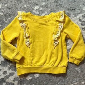 Janie and Jack girls sweatshirt size 5